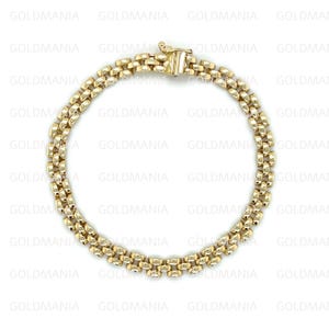 Bracelet panthère en or 14 carats