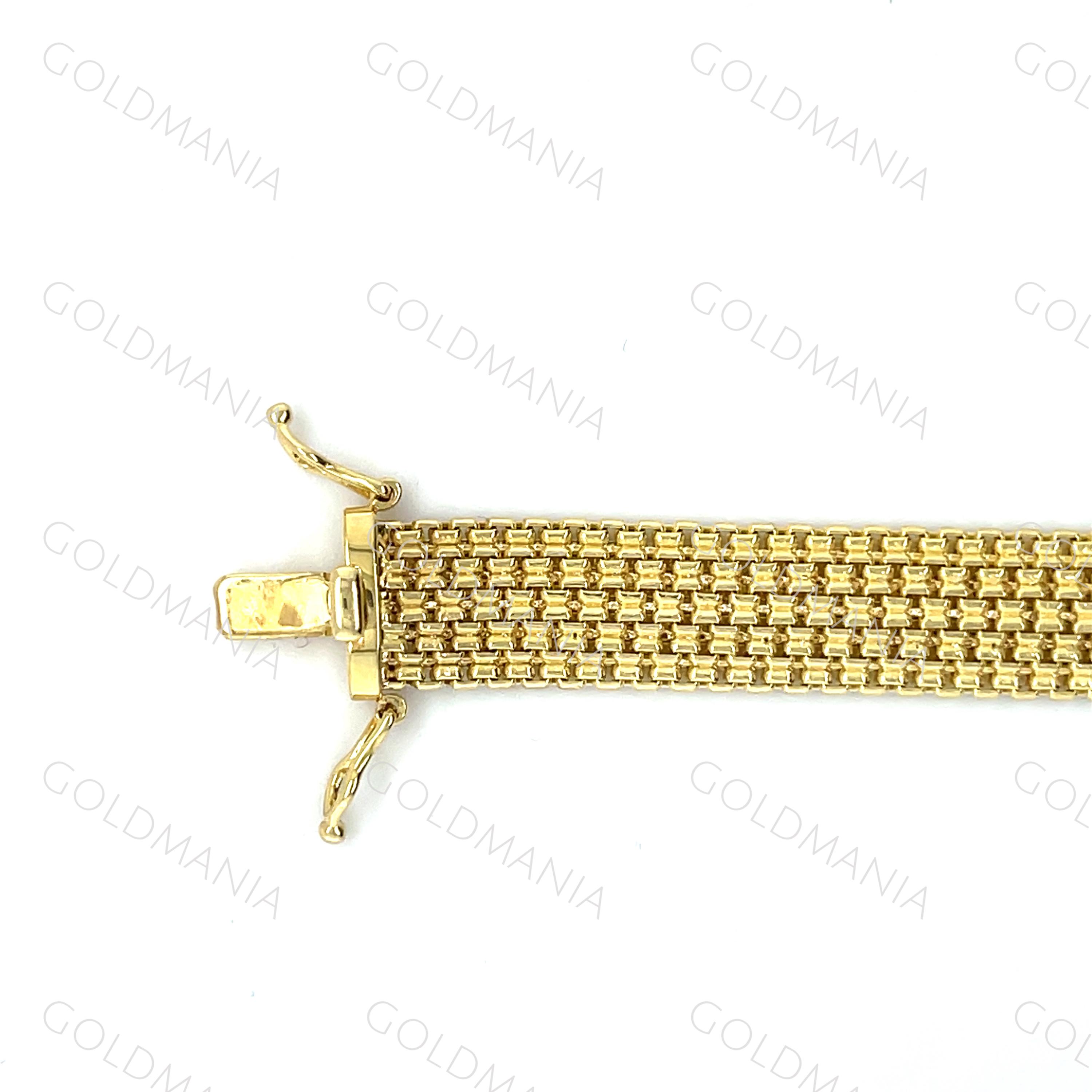 Acquista Bracciale da donna Alioths in taglio Baguette 0.42 Carati