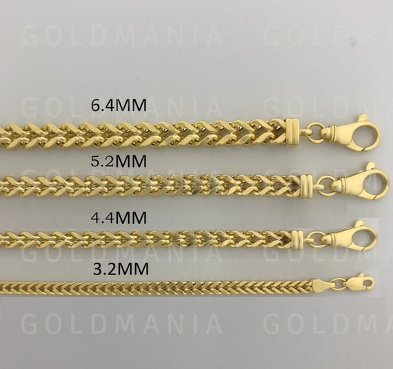 14k yellow gold mans womans unisex rope chain 22 inches long 3 mm
