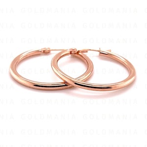 Orecchini a goccia Huggie in oro massiccio 14 carati, orecchini a Orecchini a goccia Huggie in oro massiccio 14 carati, orecchini a