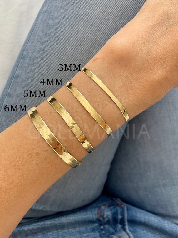 14k Italian Gold Bracelets