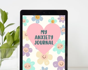 Mi diario de ansiedad digital Boho