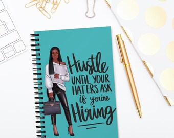 Cuaderno Hustle Harder