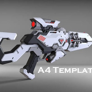 Overwatch Talon Widowmaker&#39;s sniper rifle - template