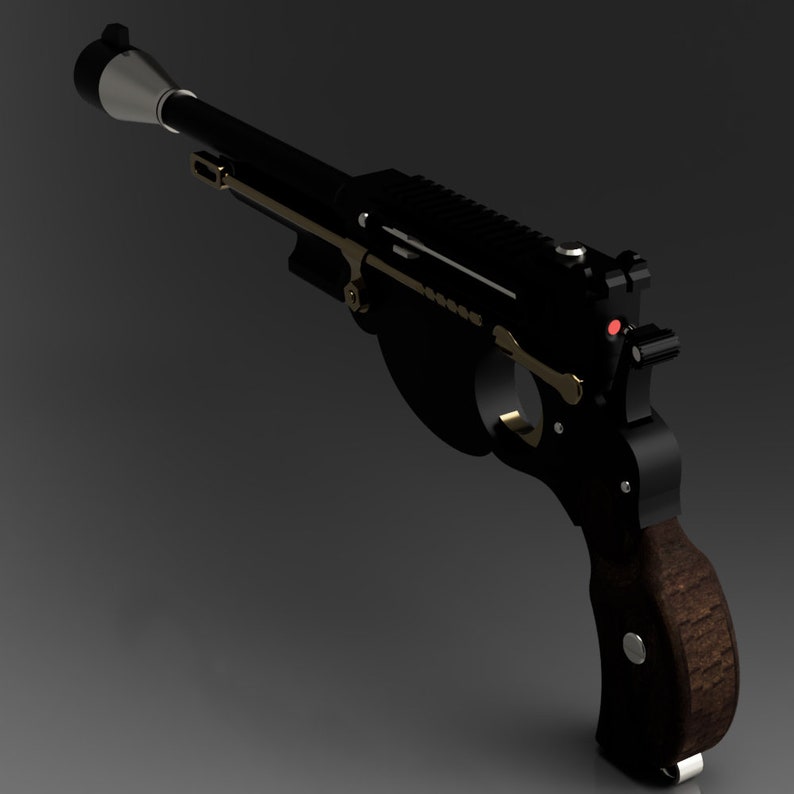 The mandalorian blaster 3D model Etsy