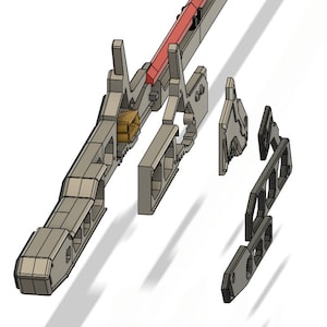 Cyberpunk styled lightblade Katana [3D MODEL]