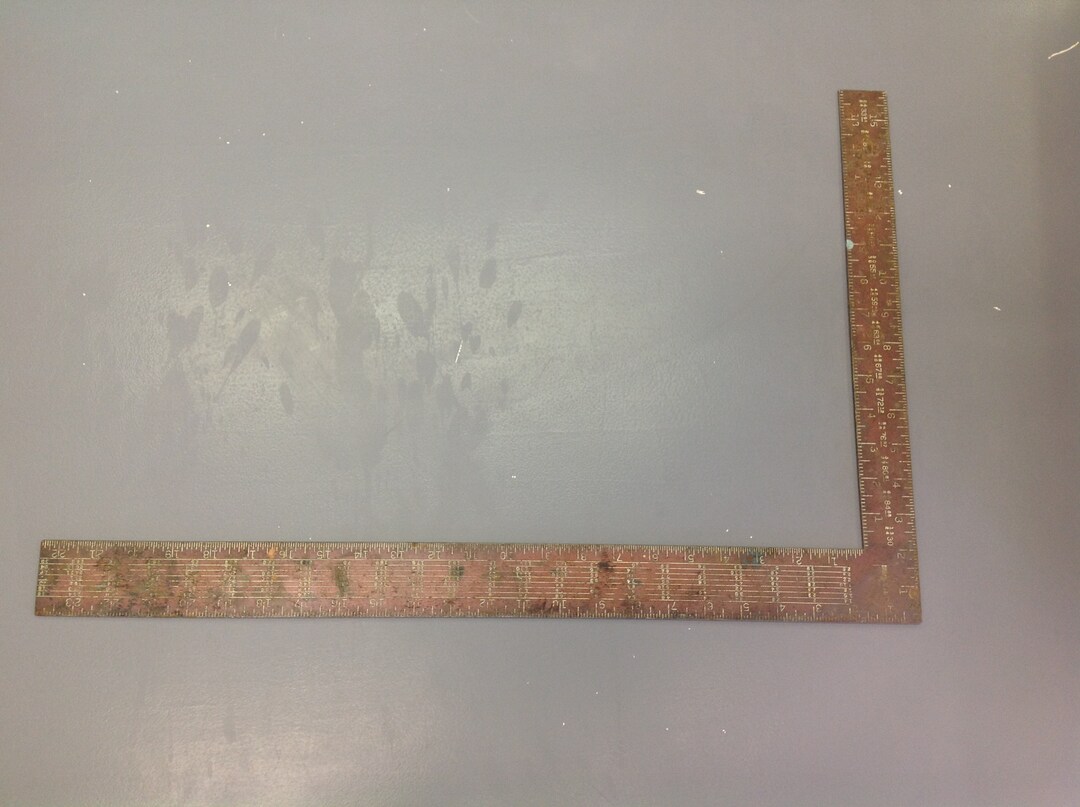 Vintage Stanley Carpenters Framing Square Etsy