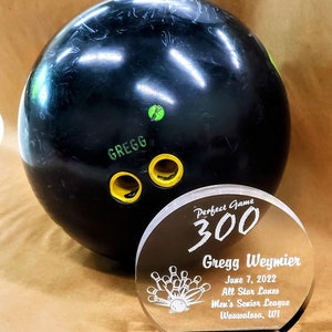 Perfect Game 300 Bowling Award & Trophy - Free Custom Engraving - Etsy