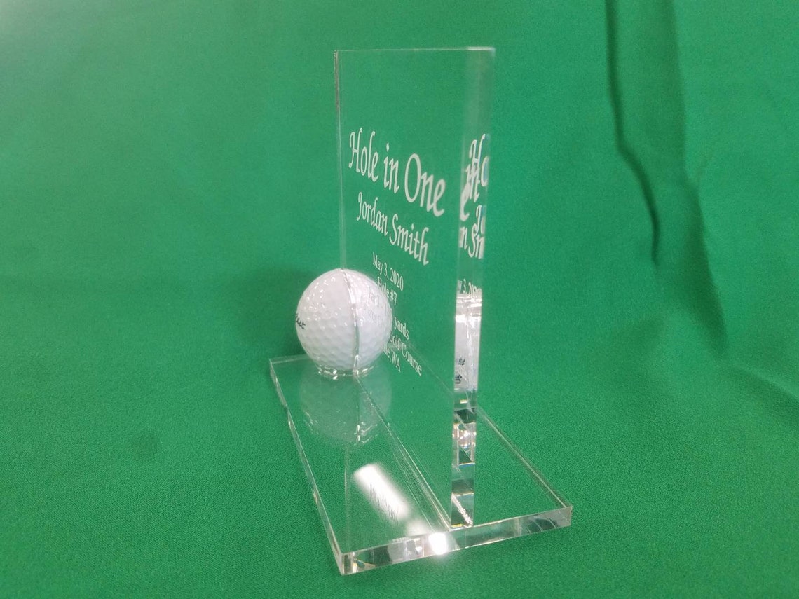 Hole in One Golf Trophy Award Etsy