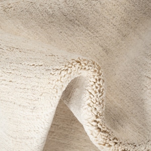 Gabbeh Natural 184cm x 125cm / 6ft x 4ft1in Handmade Afghan Wool Area Rug