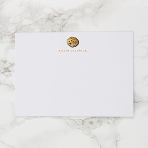 Chocolate Chip Cookie - Personalized Watercolor Stationery
