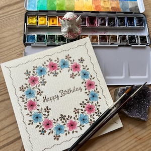 Handmade greeting card