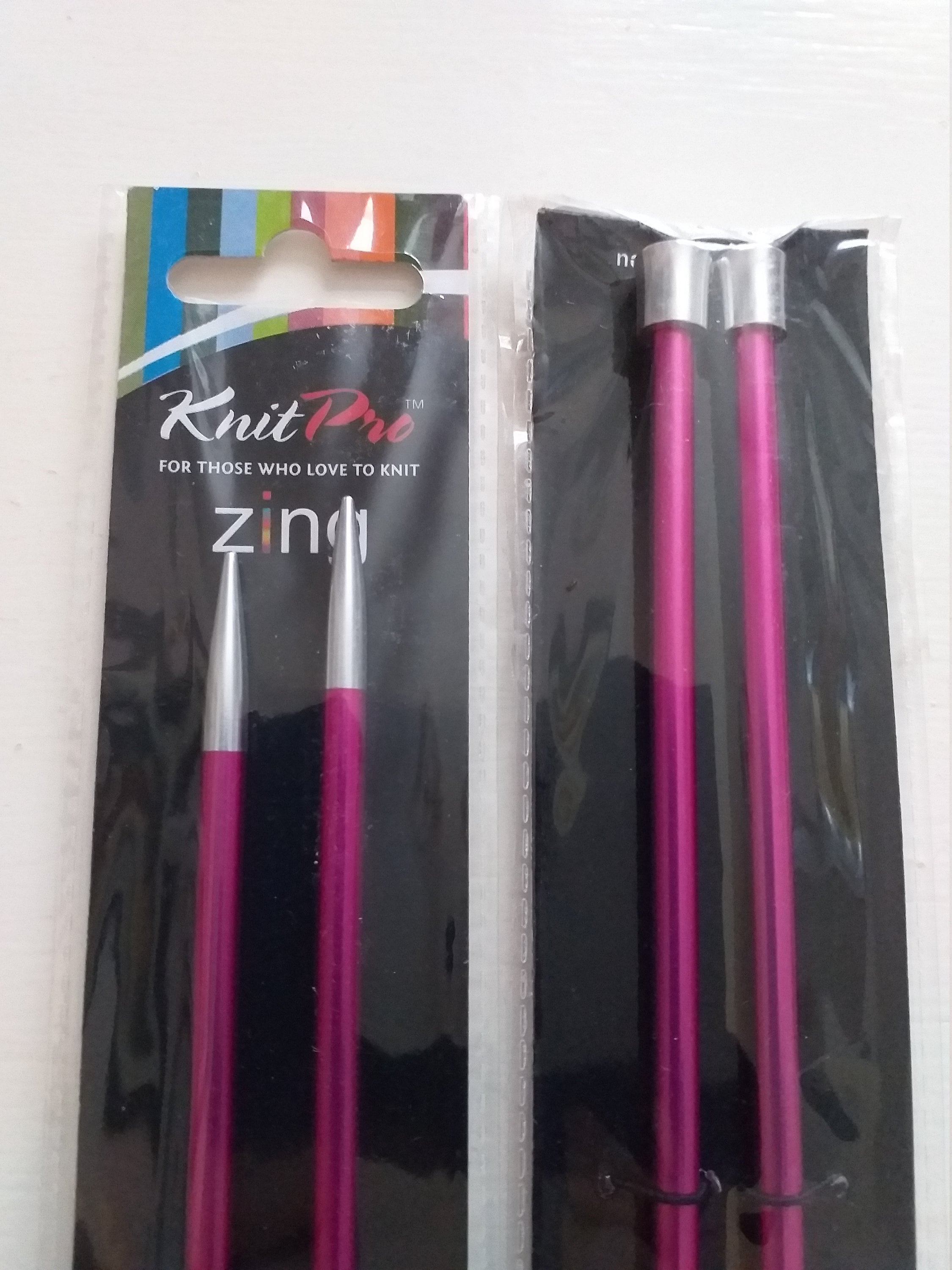 KnitPro zing knitting needles metal knitting needles 5.00 Etsy