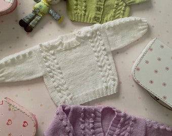 James Brett 037 pattern , baby bobble sweater , bobble cardigans   ,baby girl knitting pattern , knitting patterns ,dk patterns ,