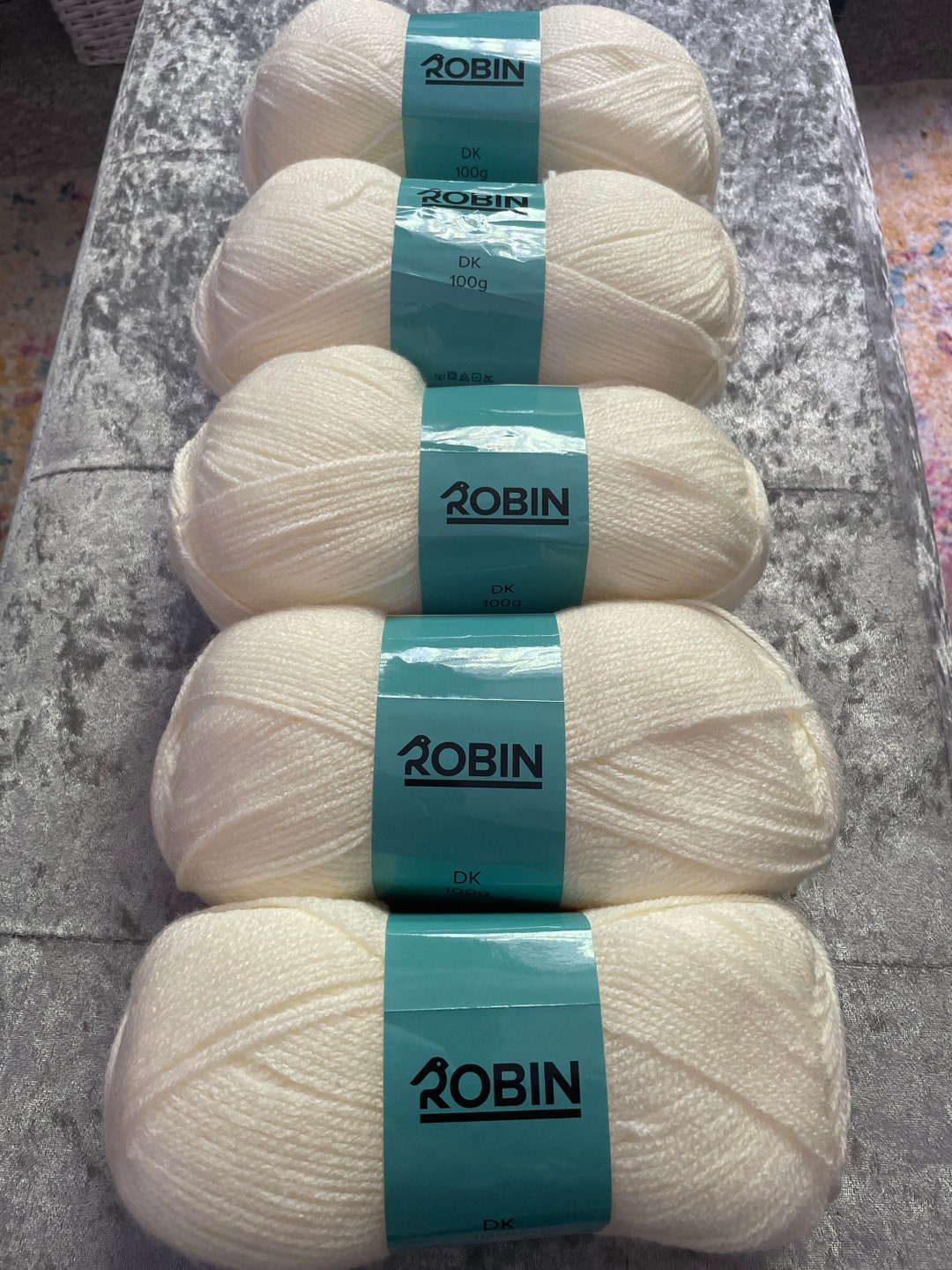500g Yarn Pack Robin Cream Dk Knitting Yarn Crochet Dk Yarn Etsy UK