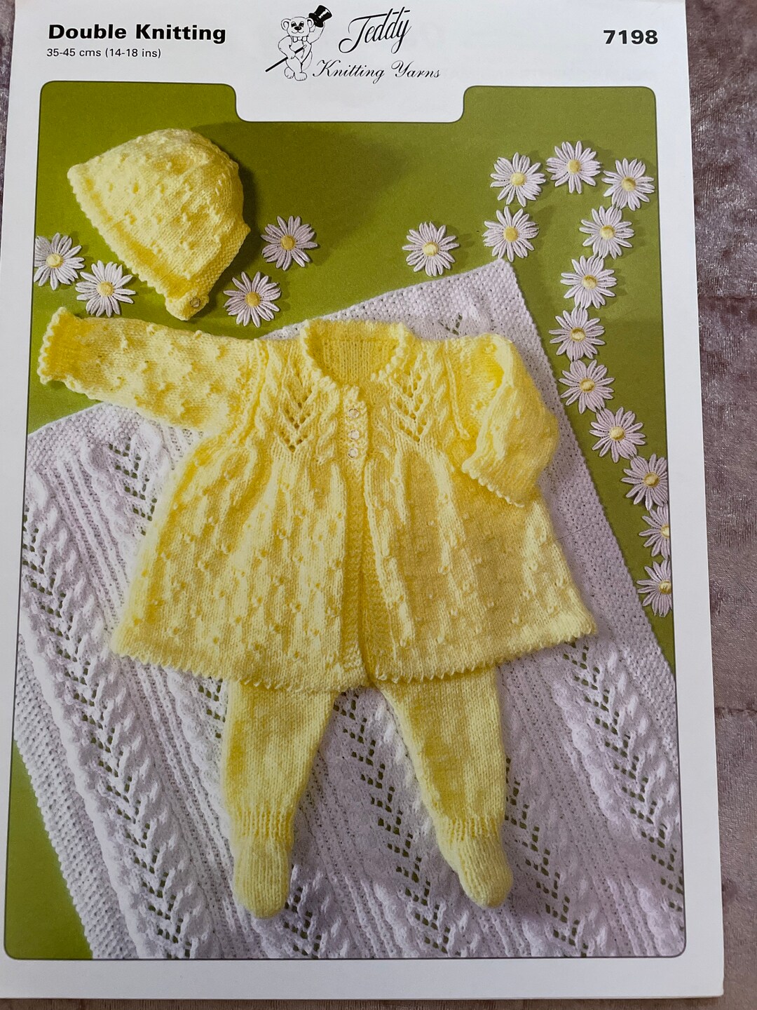 Teddy Knitting Patterns 7198 Baby Knitting Patterns Etsy UK