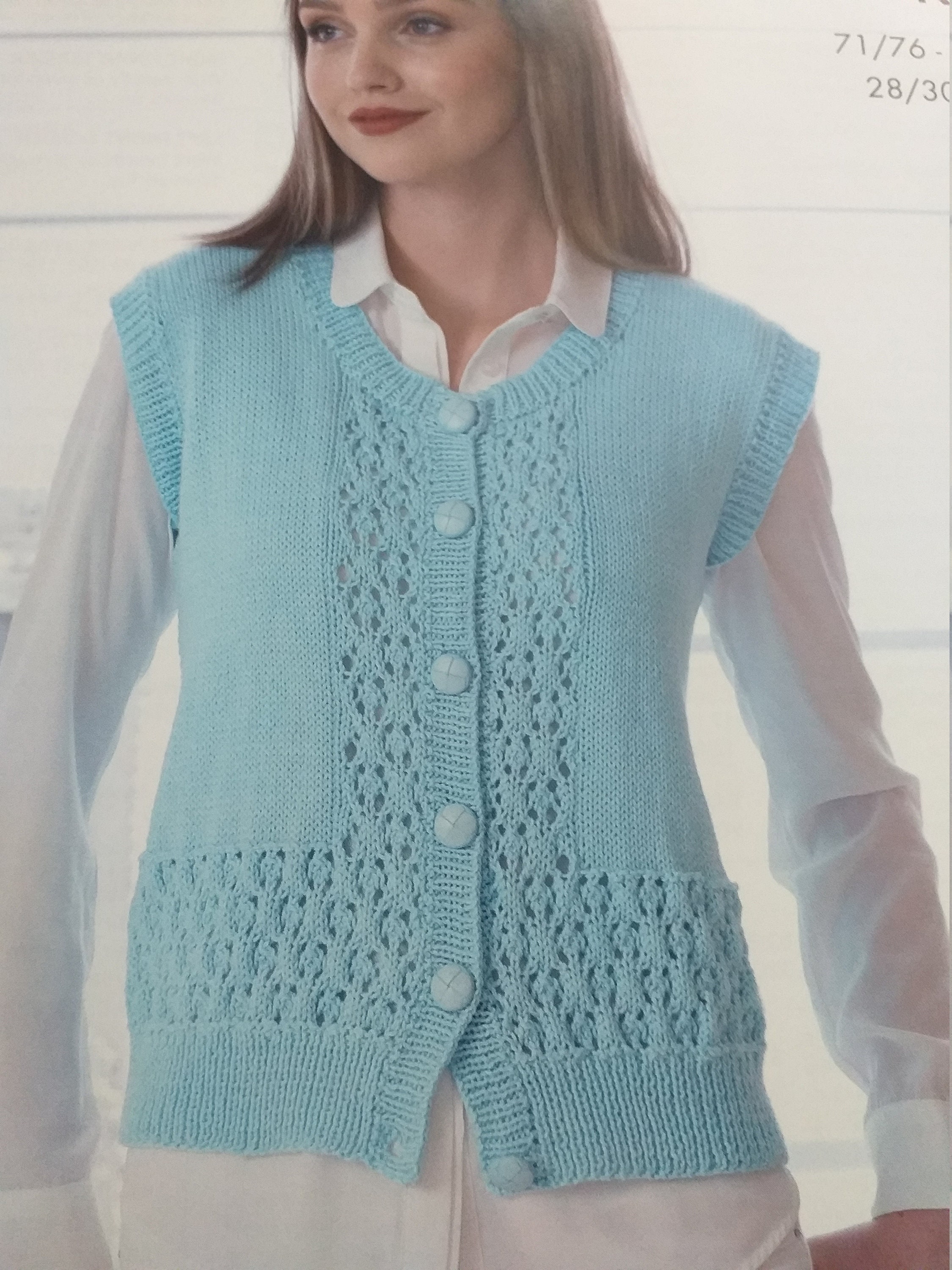 King Cole Knitting Pattern Adult Cardigan Patterns Adult - Etsy UK