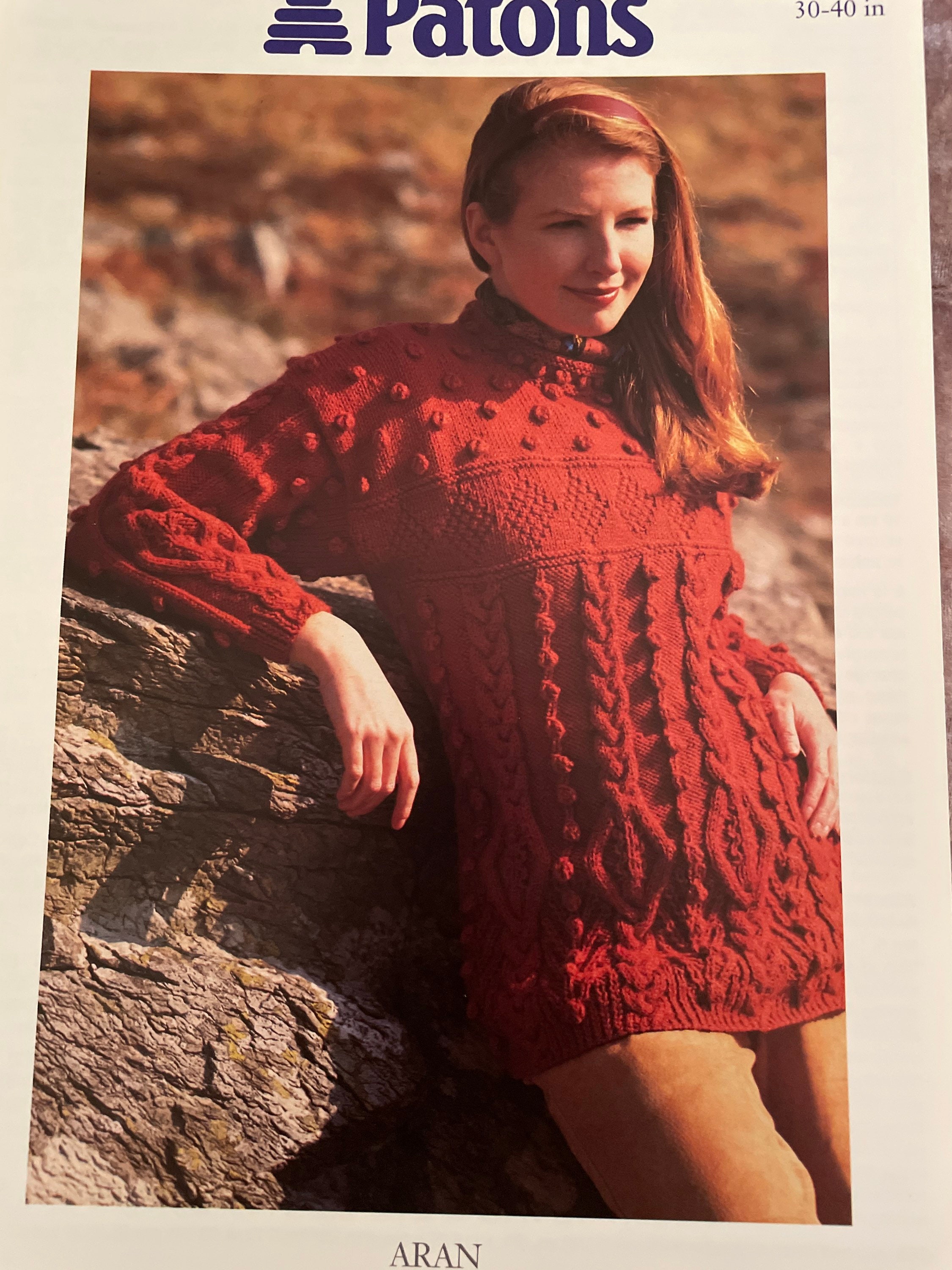sweater pattern ladies jumper knitting 
