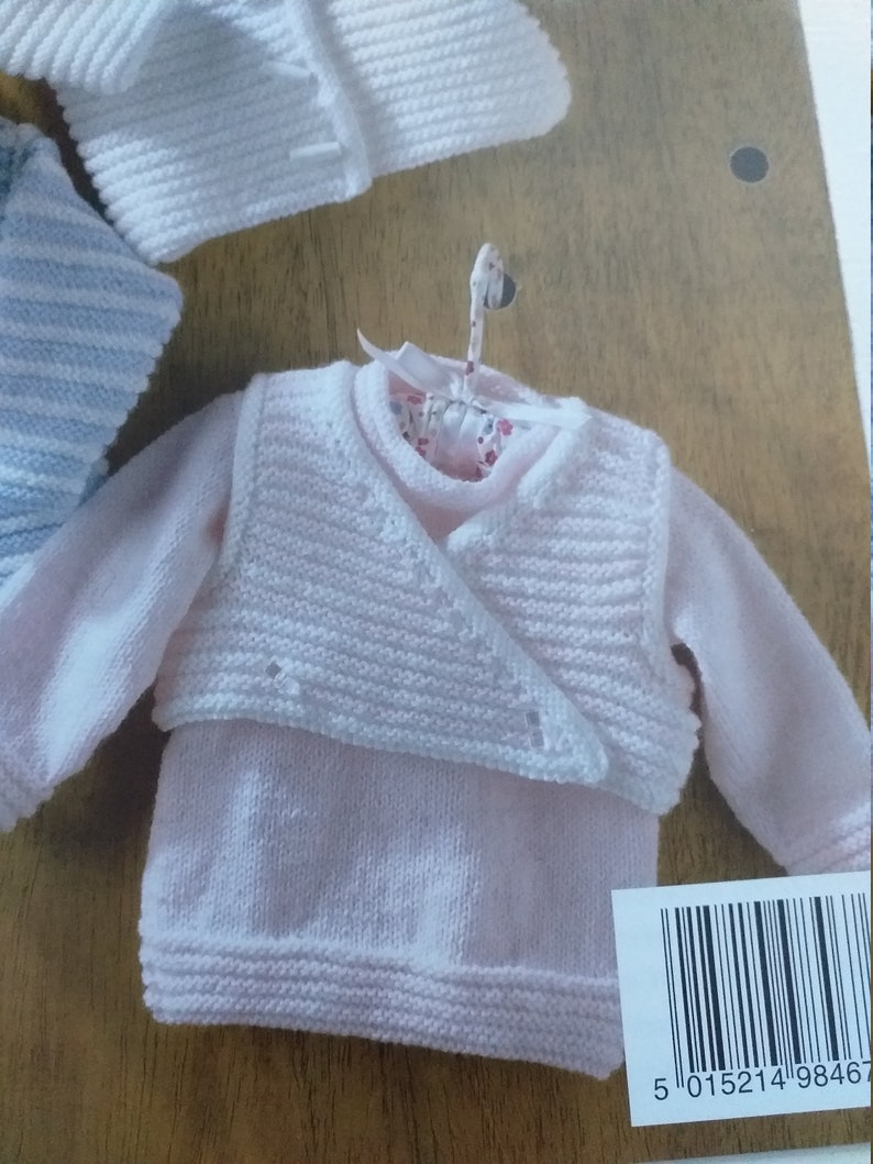 King Cole DK Baby Knitting Patterns Baby Jackets Baby Hoody Etsy UK