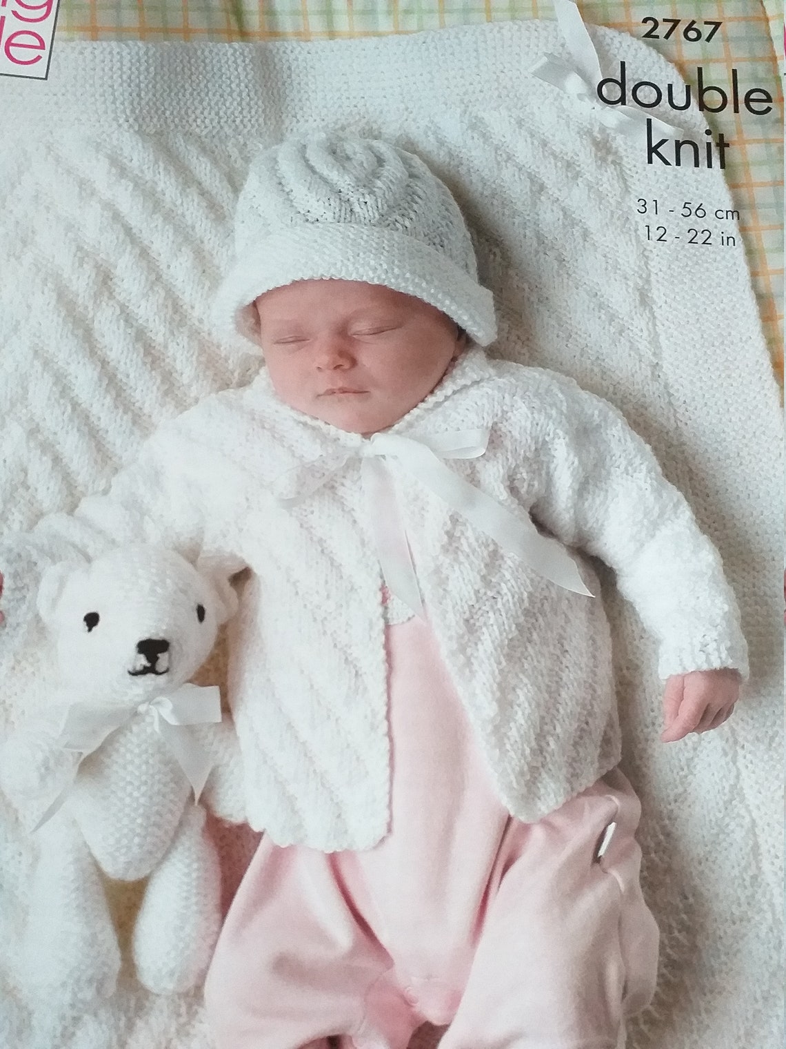 King Cole Knitting Pattern Baby Patterns Baby Knitting Etsy UK