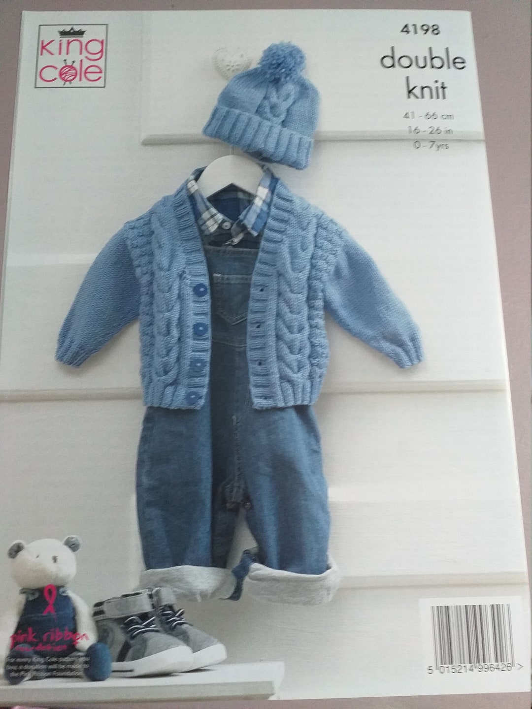 King Cole Knitting Pattern 4198 Baby Patterns Baby Etsy UK