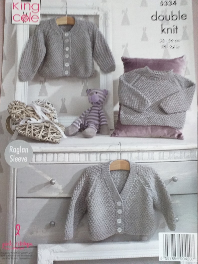 King Cole Patterns DK Baby Knitting Patterns Baby Etsy UK