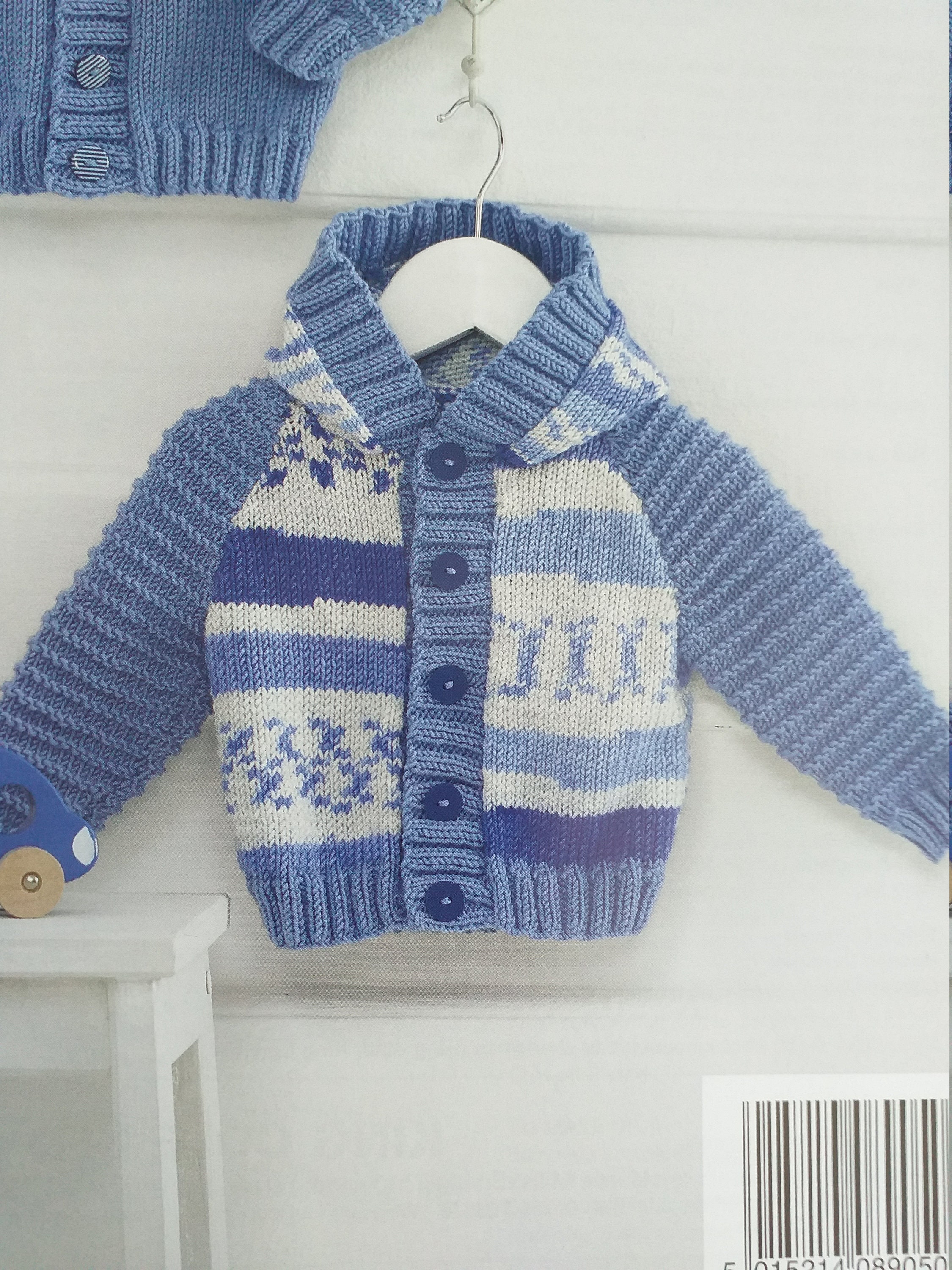 King Cole DK Pattern 4200 Baby Knitting Patterns Baby Etsy UK