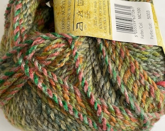 James Brett Marble Chunky Knitting Wool MC100, marble chunky wool , green multi chunky wool , chunky crochet yarn