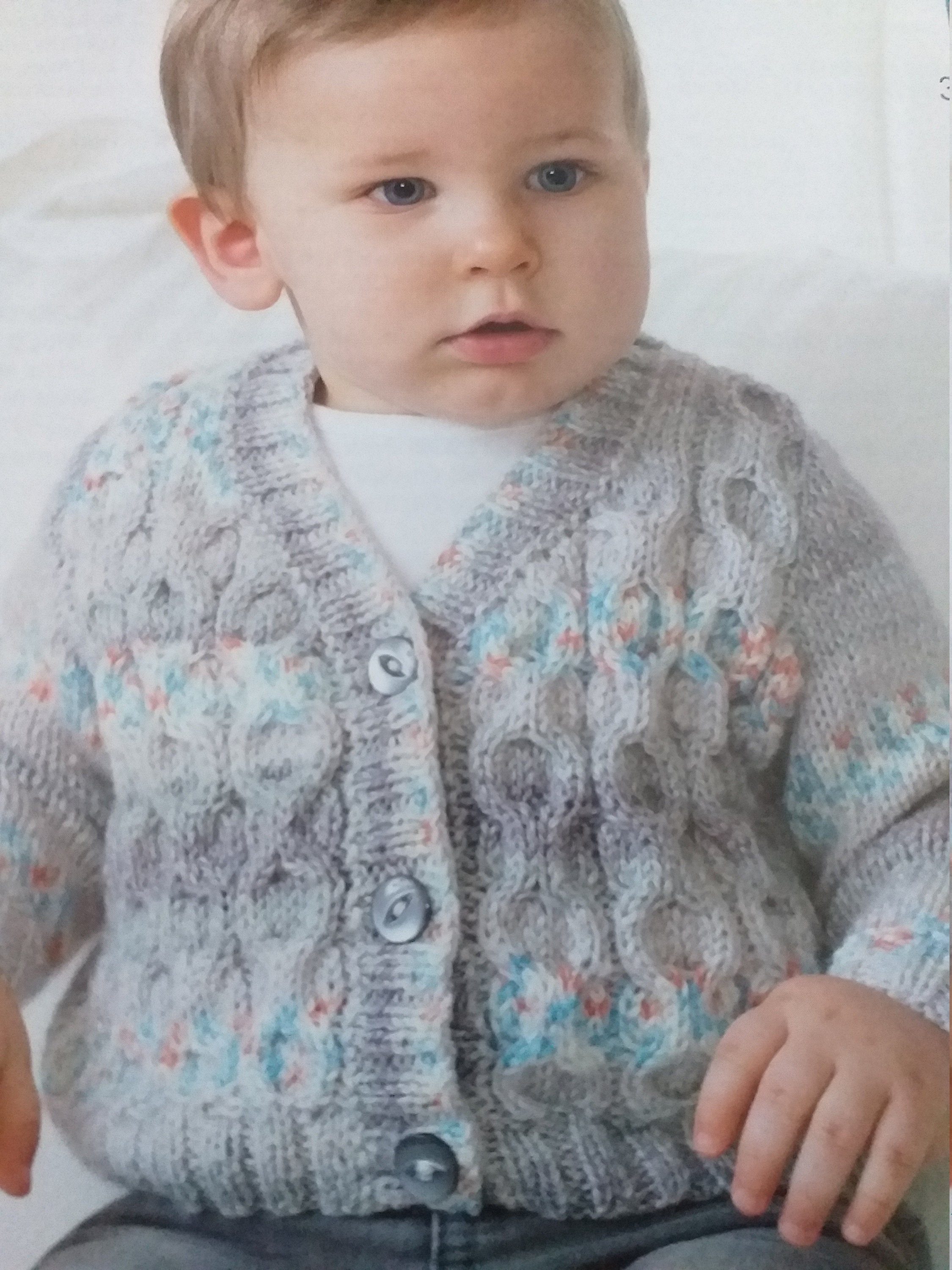 King Cole Baby Knitting Patterns Dk Baby Cardigans Waistcoats Etsy UK
