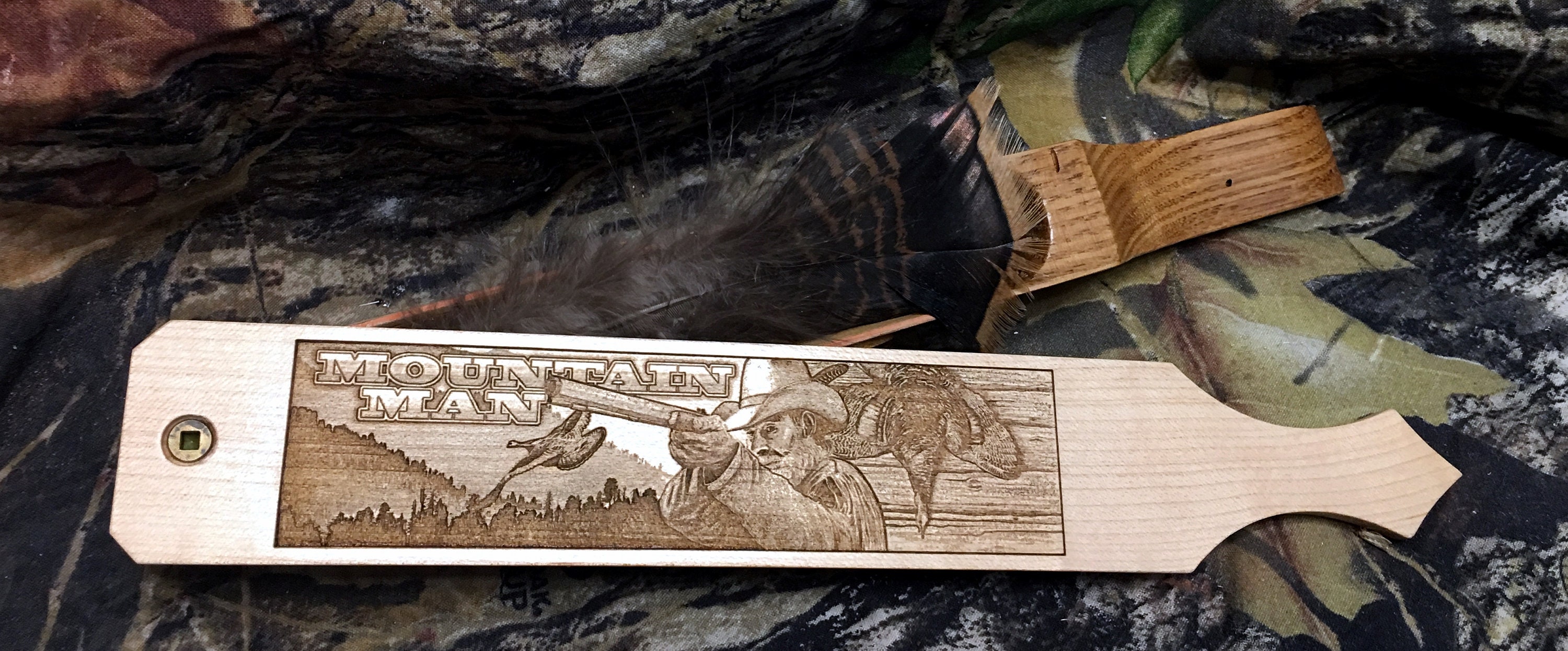 Mountain Man Tom Oar LONG BOX Turkey Call Etsy