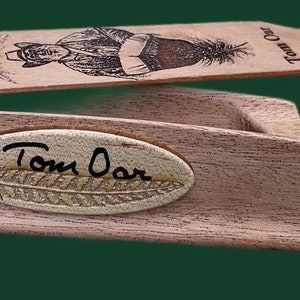 Tom Oar AKA Mountain Man Wild Turkey Box call AUTOGRAPHED by Tom