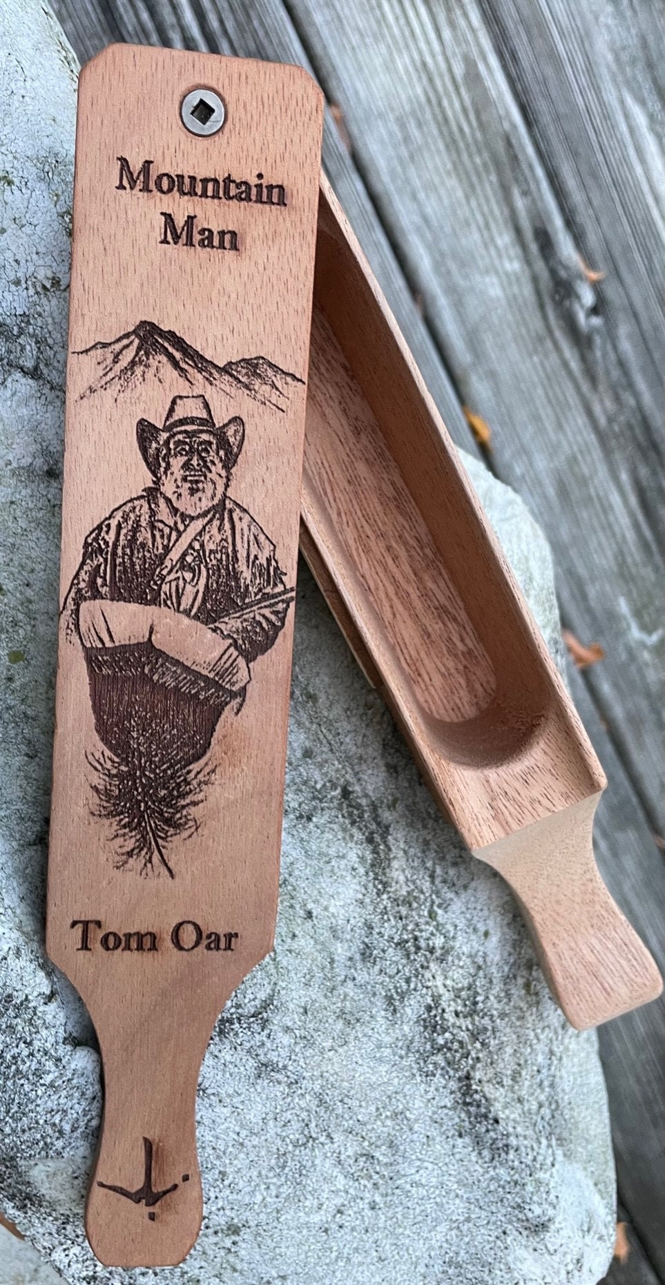 Tom Oar AKA Mountain Man Wild Turkey Box Call AUTOGRAPHED by Tom Etsy