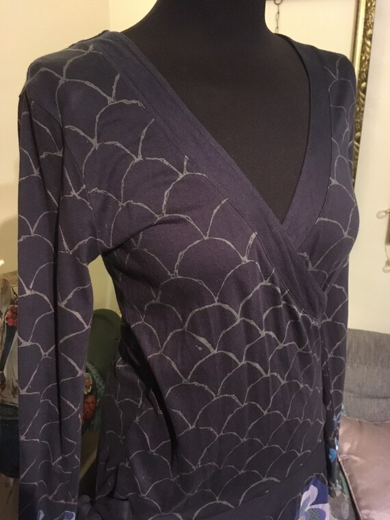 Cool Abstract Floral Scale Patterned Desigual Min… - image 4