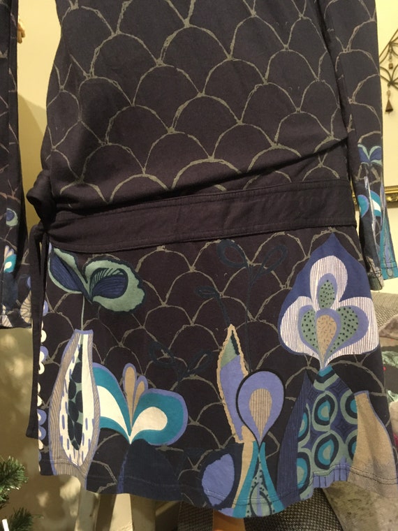 Cool Abstract Floral Scale Patterned Desigual Min… - image 5