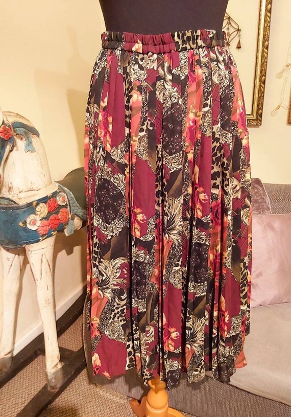 Vintage1970/'sPsychedelic SkirtSize 12