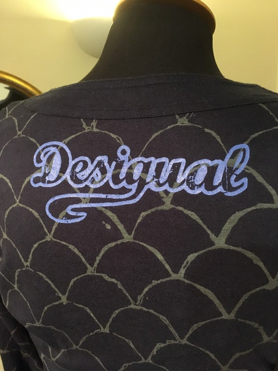 Cool Abstract Floral Scale Patterned Desigual Min… - image 8