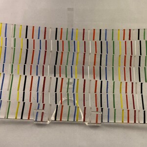 Rectangle Decorative Multi-Colored Plate