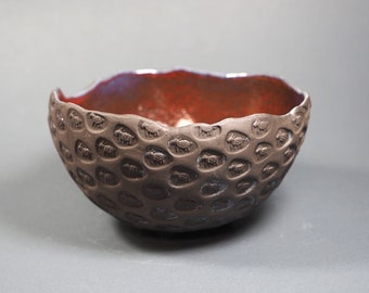 Ceramic Bowl with Little Sheep - Ceramic Dish, Handmade Pottery, Ceramic Art, Fruit Bowl, Decorative Plate, Clay Bowl