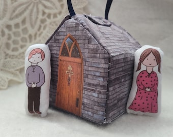 Fabric Play Church With Dolls My Little Orthodox Church Play House Orthodox Toys