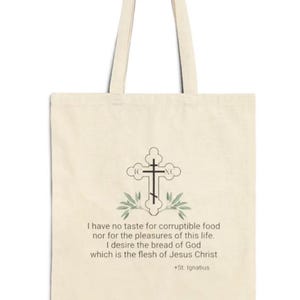 Prosphora Tote Bag Orthodox Church Tote Bag