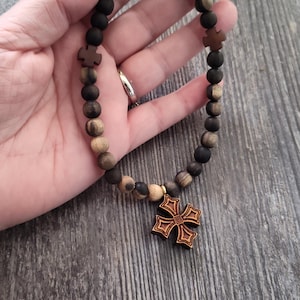 Wood Prayer Rope 33 Bead Prayer Rope Orthodox Prayer Rope Komboskini Chotki