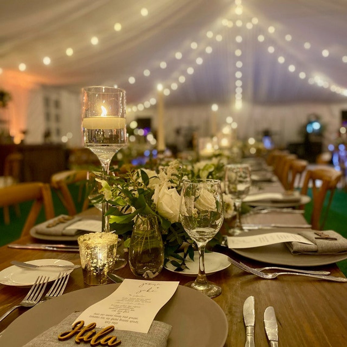 Birthday Place Card Names Wedding Name Tag Table Setting Etsy