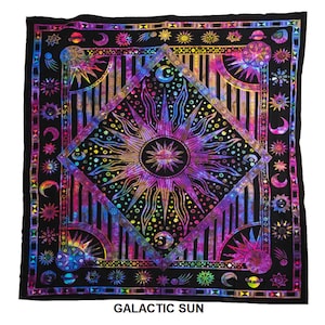 Vintage Style Mandala Cotton Throws ASTRO