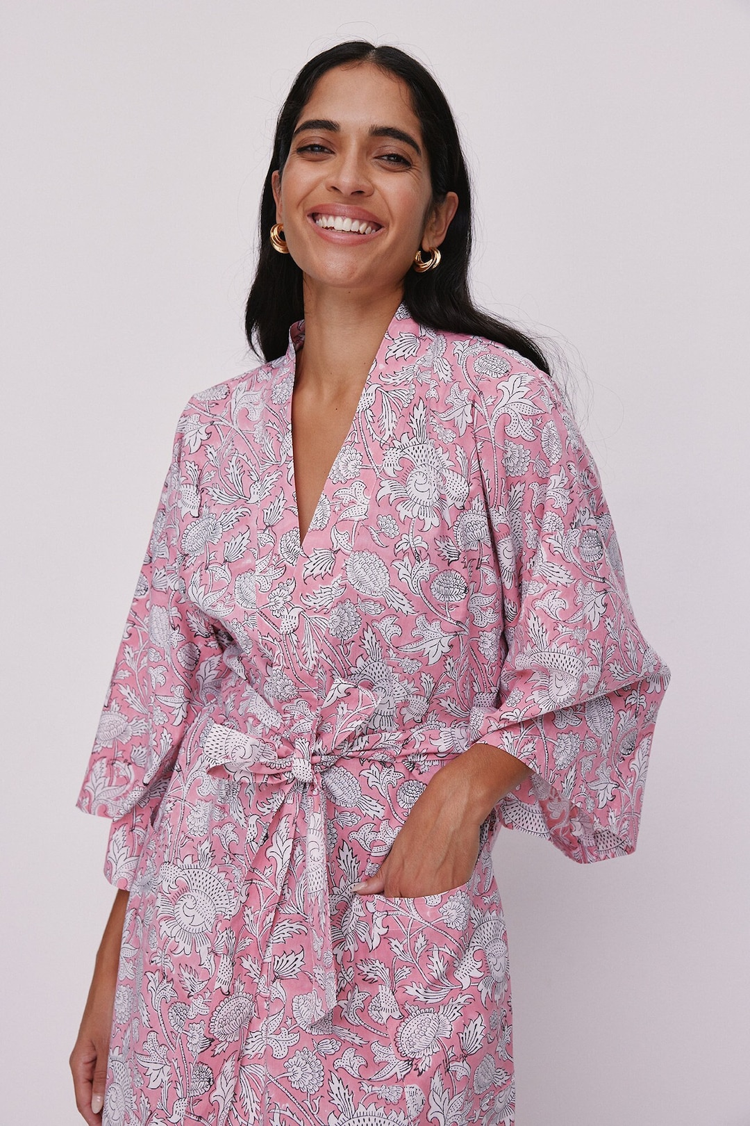 Elyse Rose Robe - Etsy