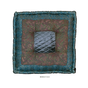 Square meditation velvet cushions image 2