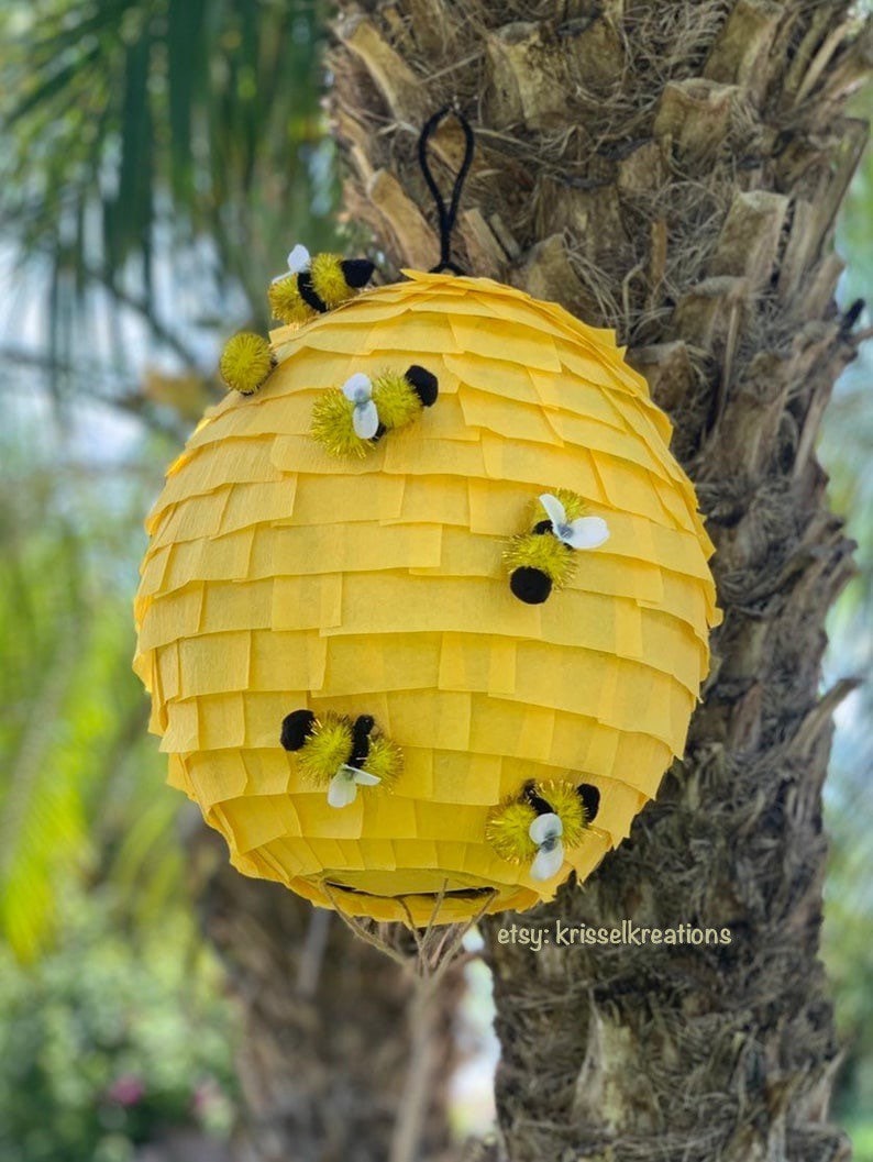 Paper & Party Supplies Jute Twine Sunflower Bee Hive Baby Shower Gender