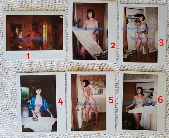 Polaroids nude women 1970s Polaroid