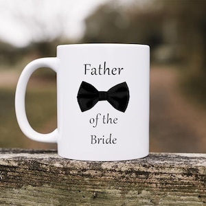 Father Of The Bride Gift | Personalised Mug Groomsman Wedding Gift | Father Of The Groom Gift | Ceramic Mug Personalized Gift For Him