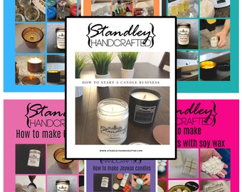 How to start a candles e-book bundle - all nine books