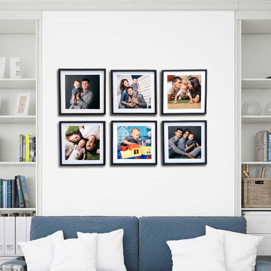 Picture Frame Photo Wall Decor Square Frames Mixtiles Etsy